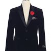 boys black velvet blazer bj4005-777-mayoreo-saco-de-niños-reventa-