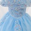 wholesale kids clothing blue dress