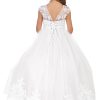 white communion dress for girls