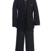 black suit