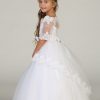 Wholesale girls white dress Wholesale long sleeve white dress for girls