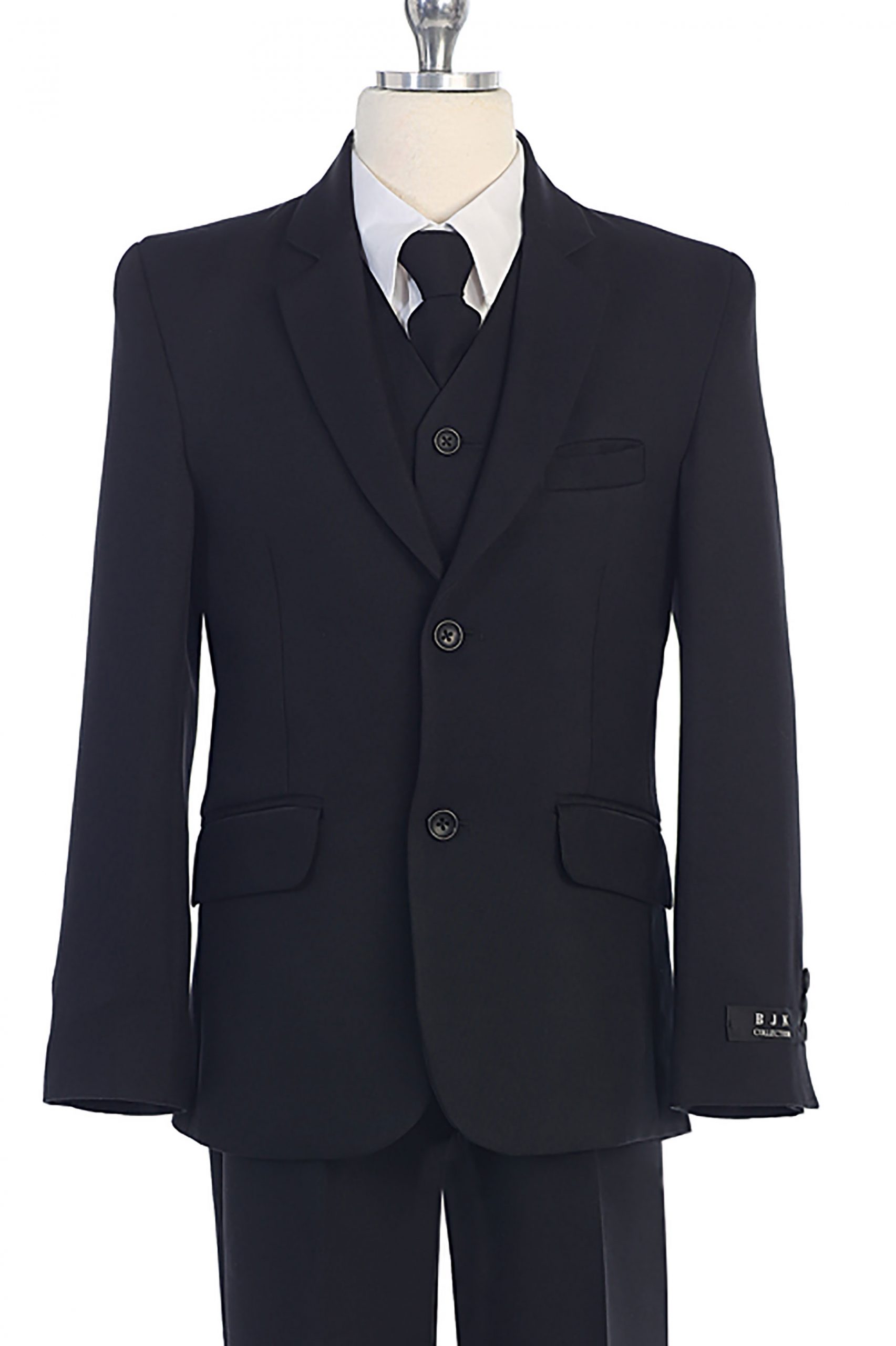 BJ5005-1 Classic black suit by the BOX(26pcs) - BijanKids