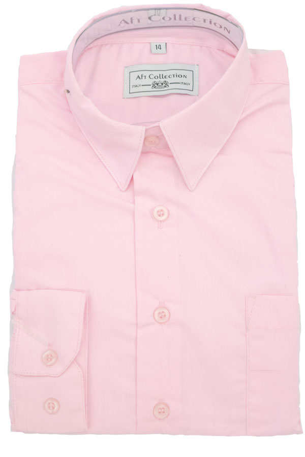 Pink shirt “no tie” – BijanKids