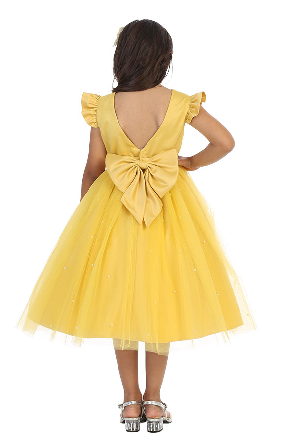 Los Angeles ca wholesale girls tea length short tulle dress