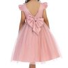 Los Angeles ca wholesale girls tea length short tulle dress
