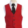 Wholesale boys suit in red Bijan KIds los angeles