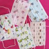 KIDS FACE MASKS PRINTED DESIGNS FOR BOYS AND GIRLS MIXED PACK