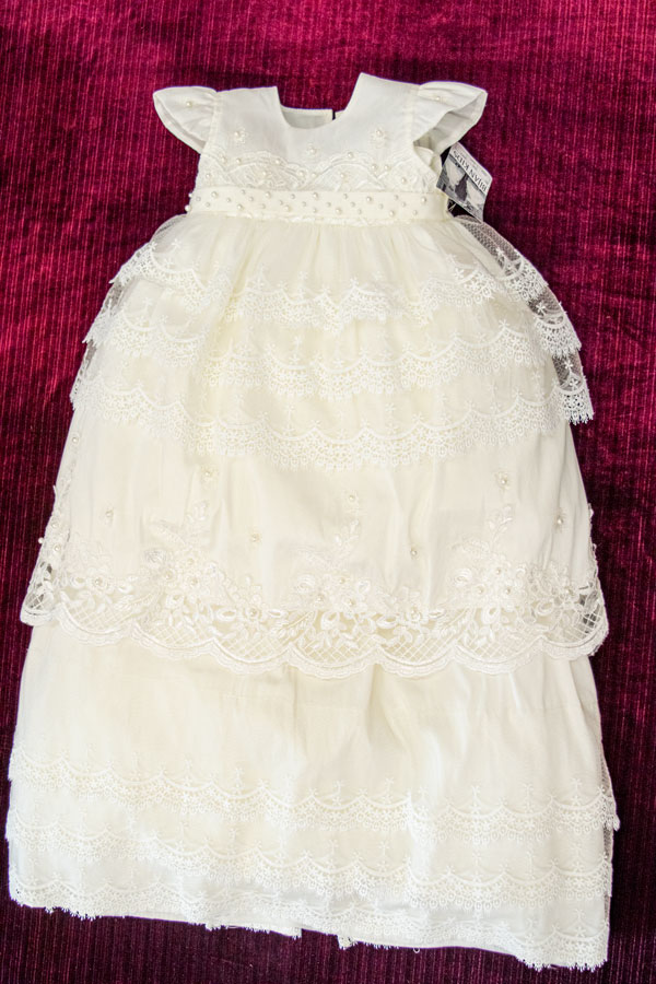 397 Ivory Christening gown for girls – BijanKids