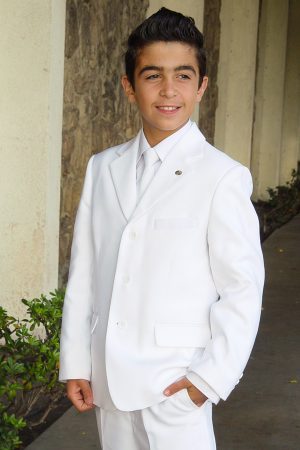 White suit for boys communion