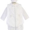 Baptism gowns for boys in white