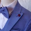 bijan kids blue plaid suit wholesale