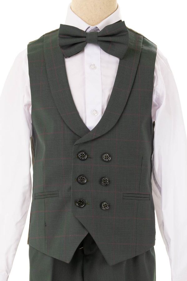 BJ2022-15 Military green suit - Image 3