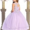 lavender dress with silver embroidery