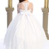 Bijan kids white communion dress
