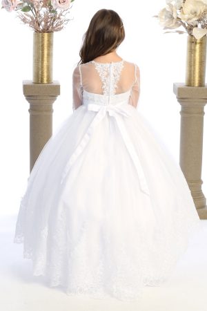 Regina White Communion Dress – Us Angels