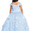 baby blue dress with a corset back closure