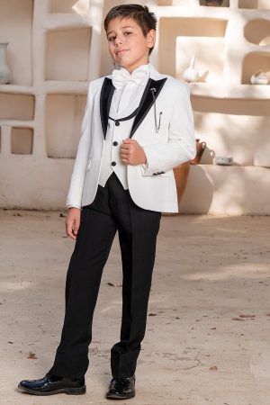 Alternative view of 20343 Ivory And Black Tuxedo