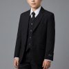 boy's classic black suit