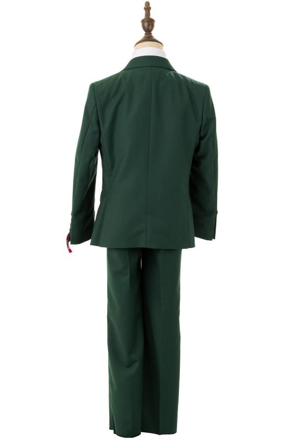 H4005-38 HUSKY Emerald Green Suit 5 piece set - Image 3