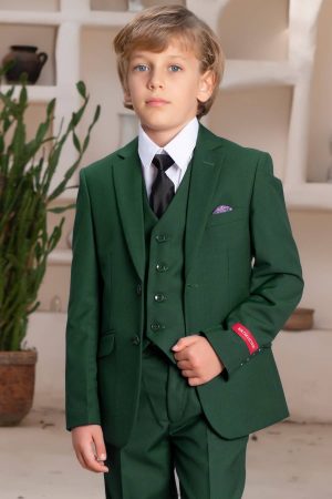 emerald green suit for boys