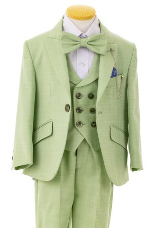 AC-1G-66 Light Sage Green suit for boys