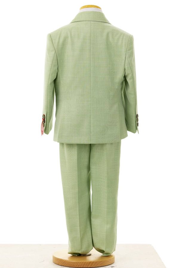 AC-1G-66 Light Sage Green suit for boys - Image 4