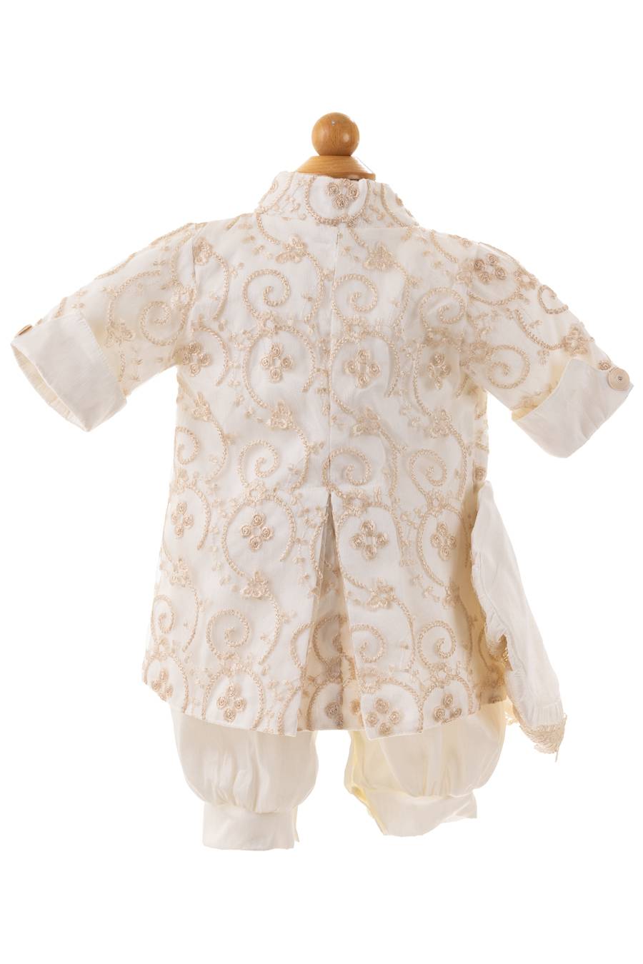 J854 Ivory Boys Baptism Suit - Image 2