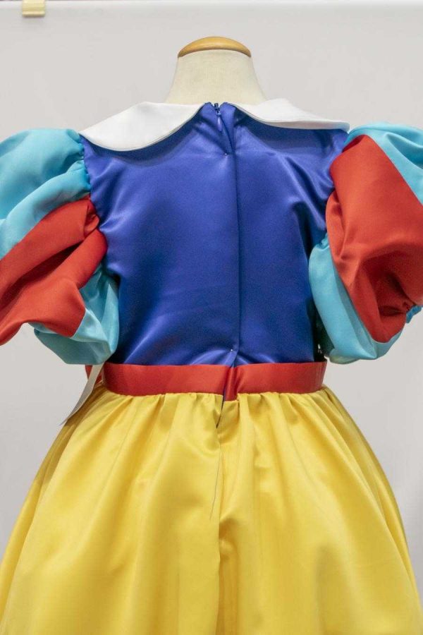 Yellow and blue princess dress