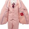 boy's blush 5 piece suit