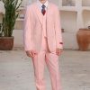 Wholesale boys blush suit set with jacket, vest, and pants – kids formal wear for weddings and special occasions