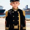 black and gold cadet suit for boys