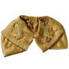 a traditional boys gold satin charro bow tie